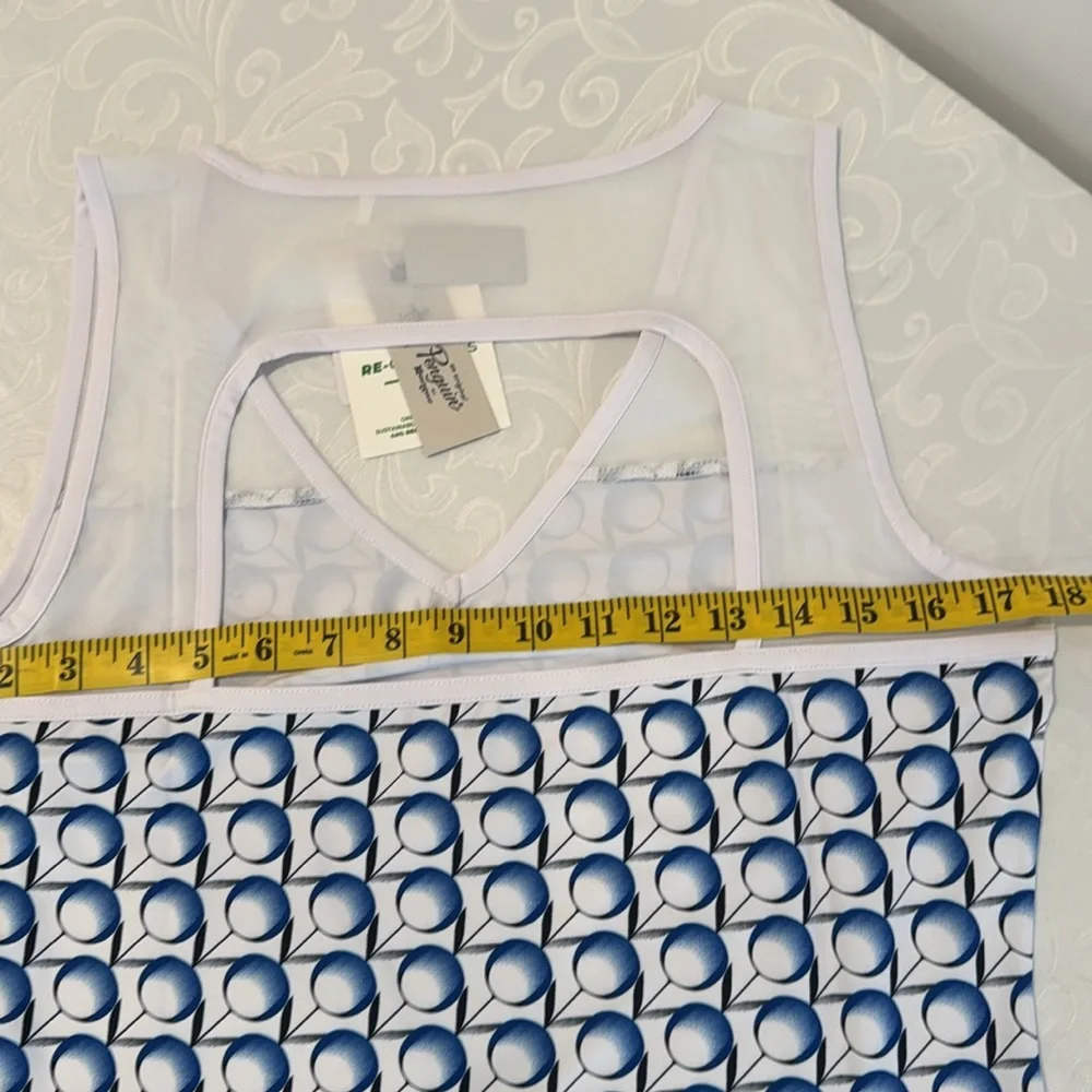 Original Penguin Tennis Print Performance Tank. Size M - Picture 11 of 12